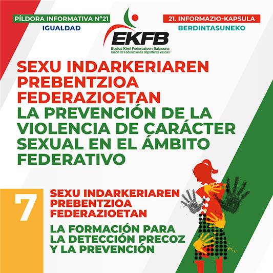 La prevención de la violencia de carácter sexual en el ámbito federativo